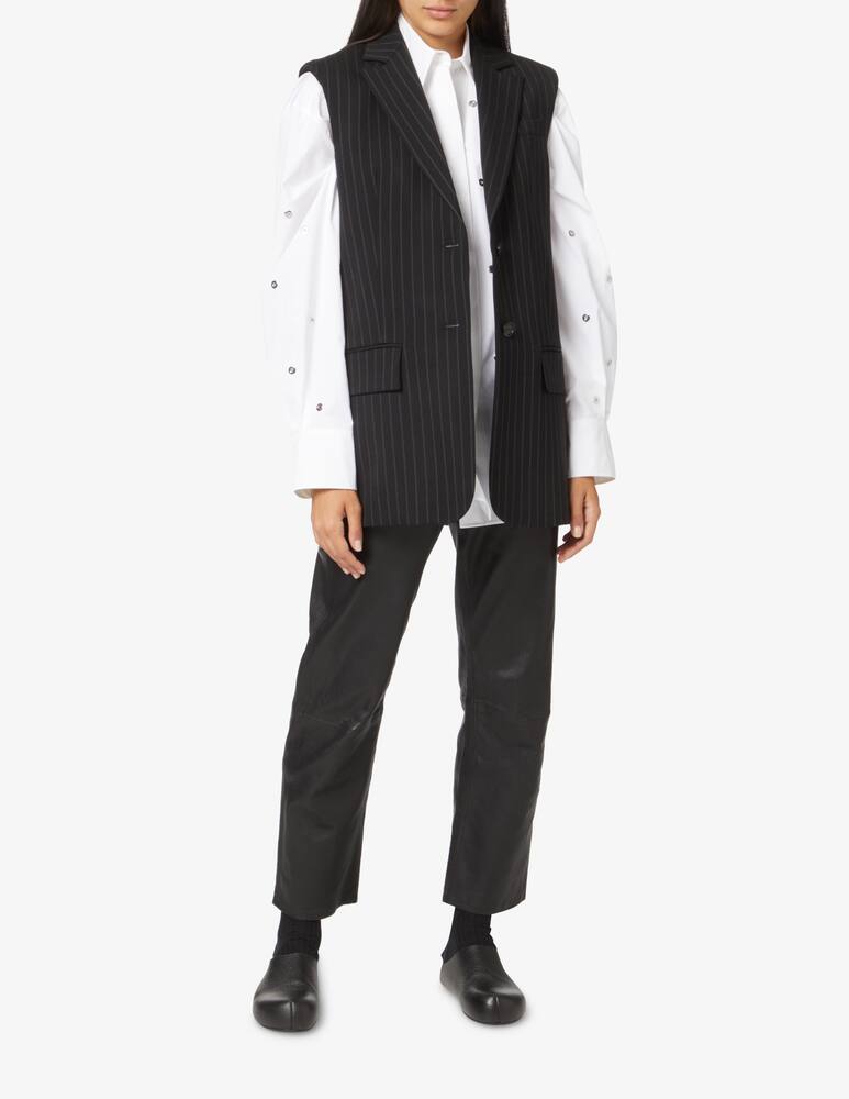 rinascente Sportmax Blazer senza manica Rossana - Nero