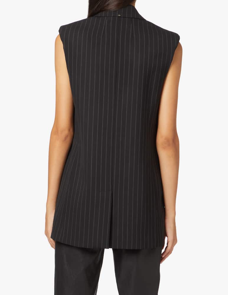 Sportmax Blazer senza manica Rossana - Nero - immagine 3