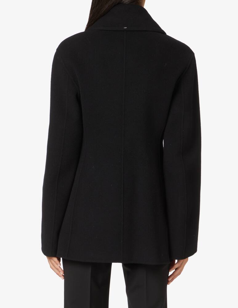 rinascente Sportmax Cappotto corto Sarong - Nero