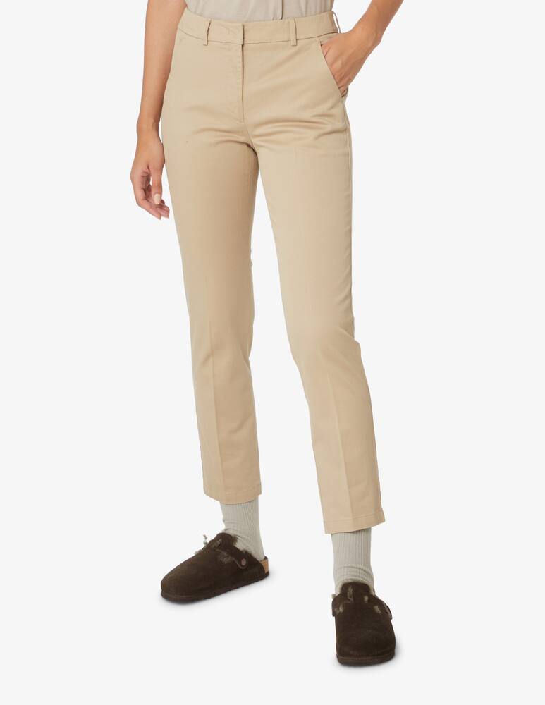 Weekend Max Mara Pantaloni slim-fit Zanna - Beige - immagine 1