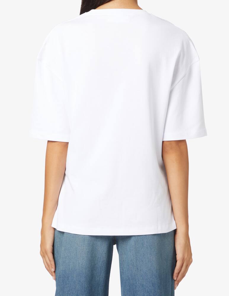 rinascente Sportmax Giacca in cotone Peplo - Bianco