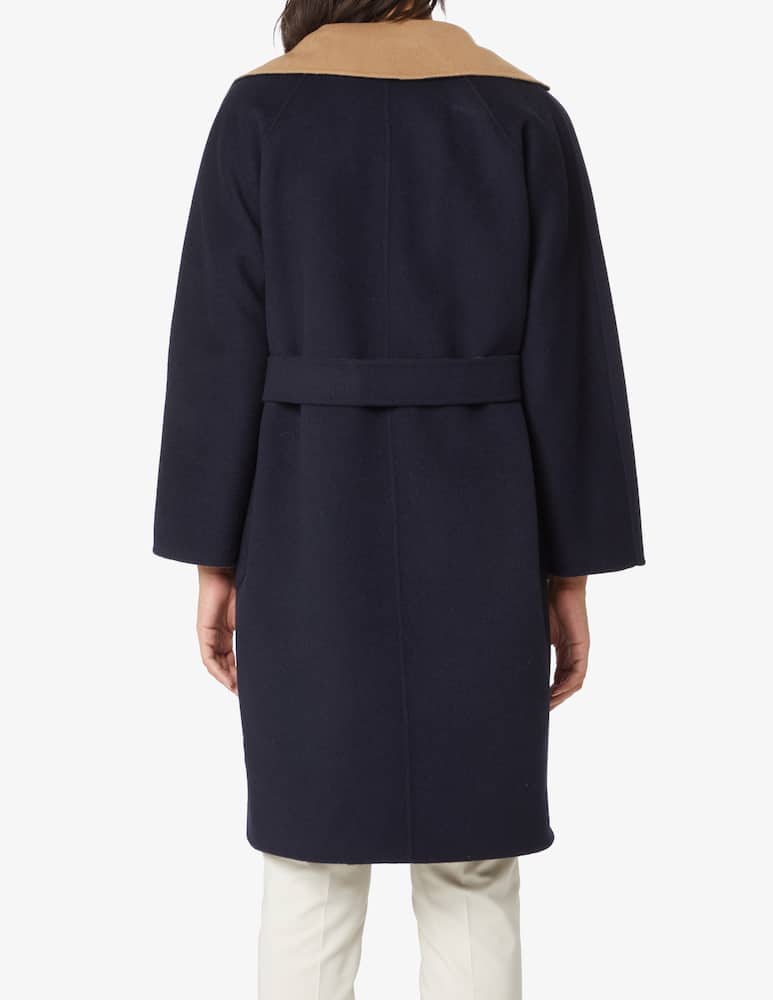 Weekend Max Mara Cappotto doppiopetto Rail - Blu - immagine 3 Weekend Max Mara Cappotto doppiopetto Rail - Blu - immagine 3