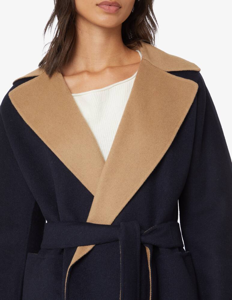 Weekend Max Mara Cappotto doppiopetto Rail - Blu - immagine 4 Weekend Max Mara Cappotto doppiopetto Rail - Blu - immagine 4
