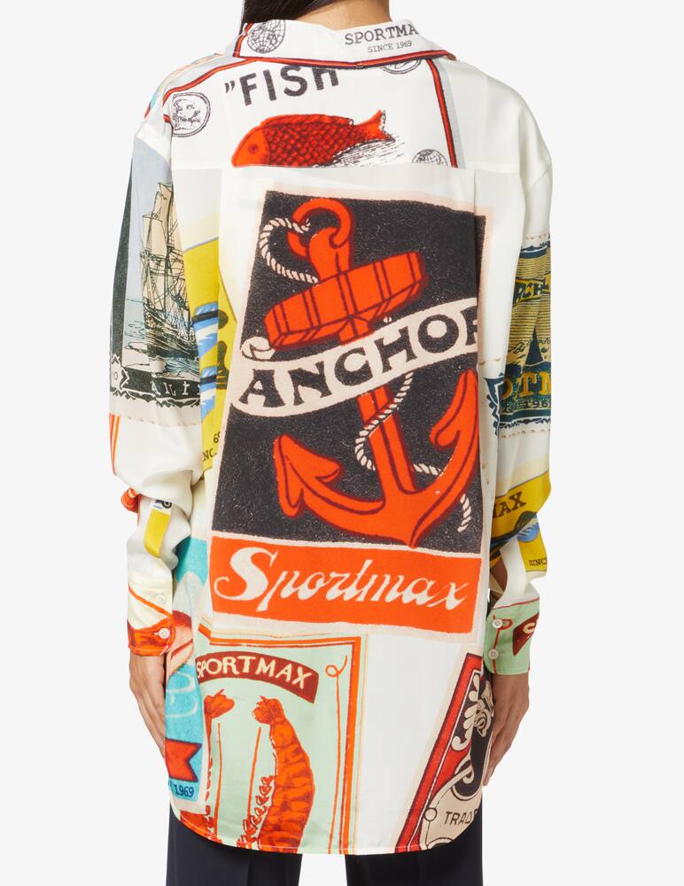 rinascente Sportmax Blusa Pavido - Multicolor