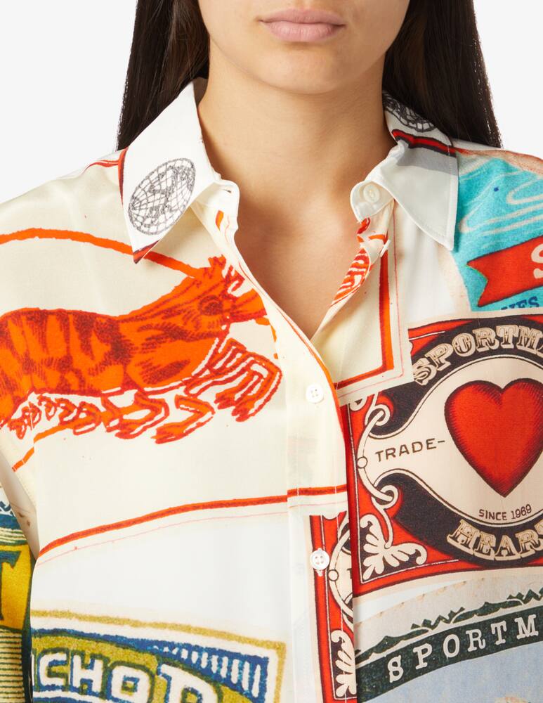 rinascente Sportmax Blusa Pavido - Multicolor