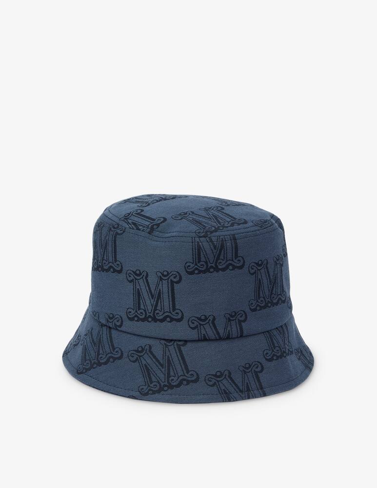 rinascente Max Mara Cappello bucket con stampa logata - Blu