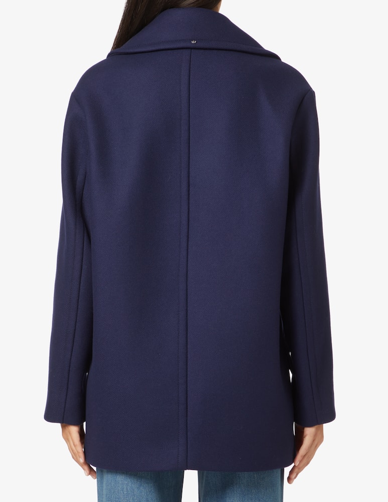 rinascente Sportmax Umido short coat - Blue
