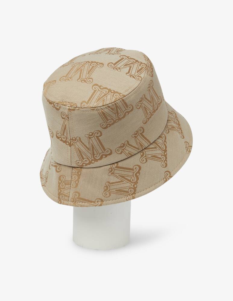 rinascente Max Mara Cappello bucket con stampa logata - Bianco