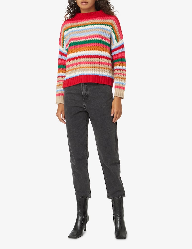 Weekend Max Mara Maglione rigato in lana Aladino - Multicolor - immagine 2