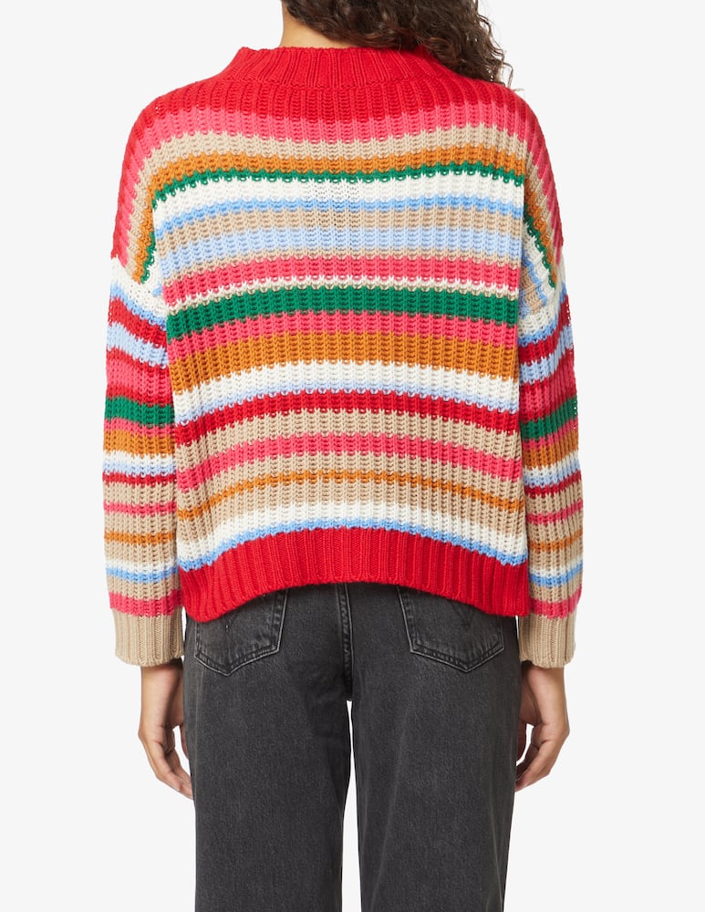 Weekend Max Mara Maglione rigato in lana Aladino - Multicolor - immagine 3