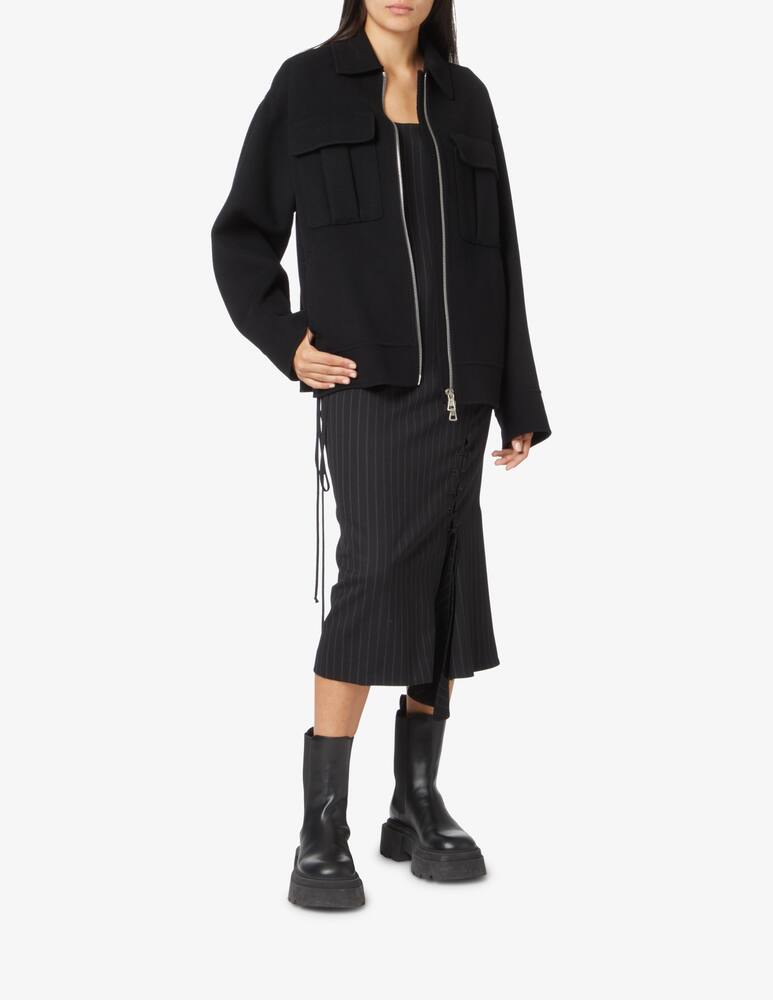 rinascente Sportmax Cappotto corto Pisano - Nero