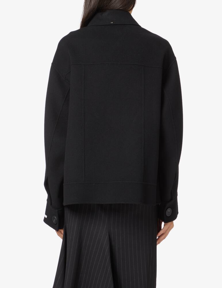 rinascente Sportmax Cappotto corto Pisano - Nero