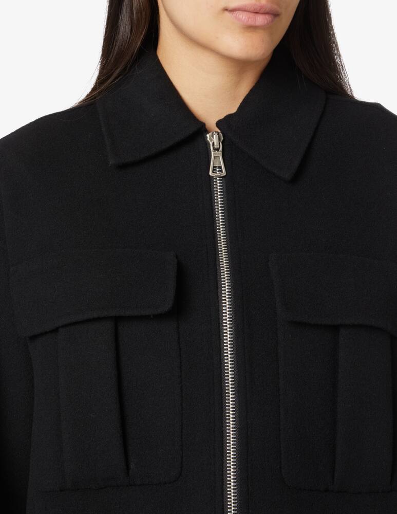 rinascente Sportmax Cappotto corto Pisano - Nero