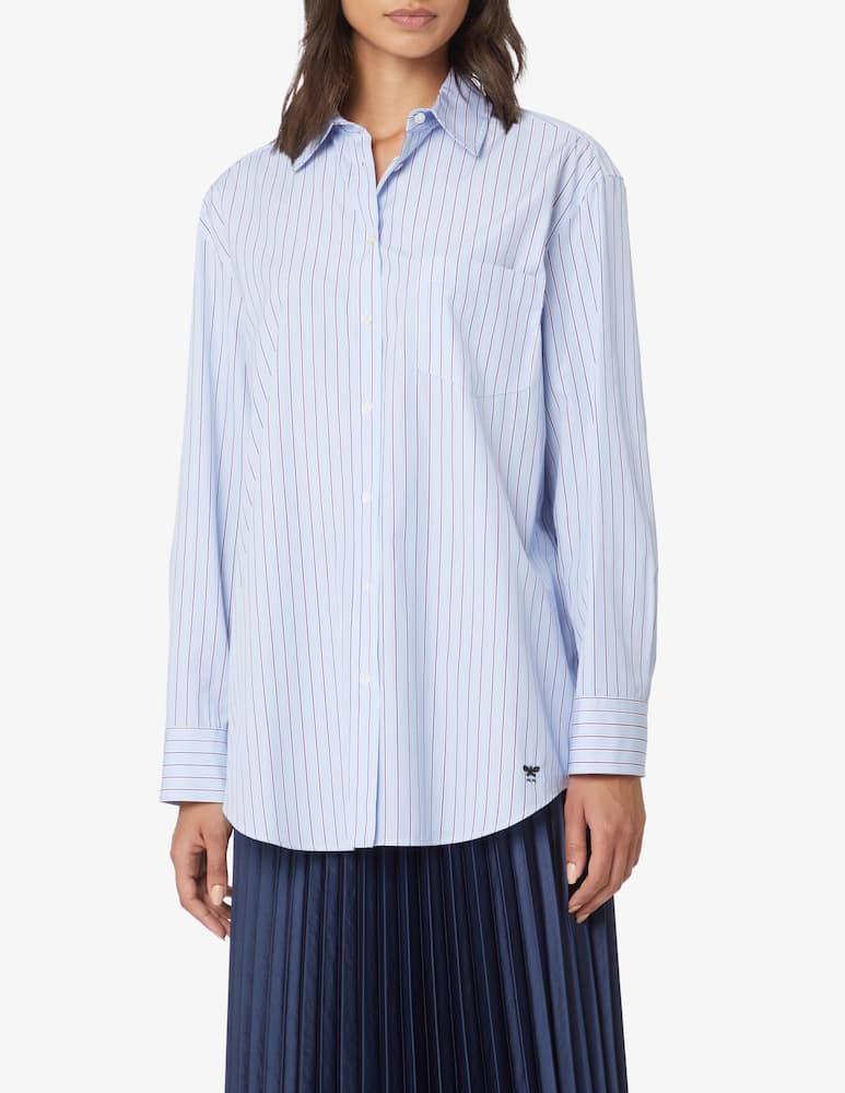 Weekend Max Mara Mister cotton shirt - Light blue - picture 1 Weekend Max Mara Mister cotton shirt - Light blue - picture 1
