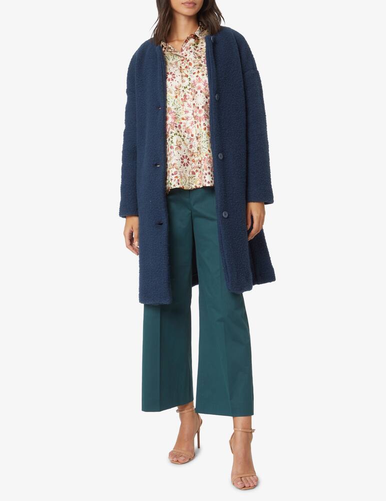 rinascente MM Giacca in lana Morina - Blu Max Mara