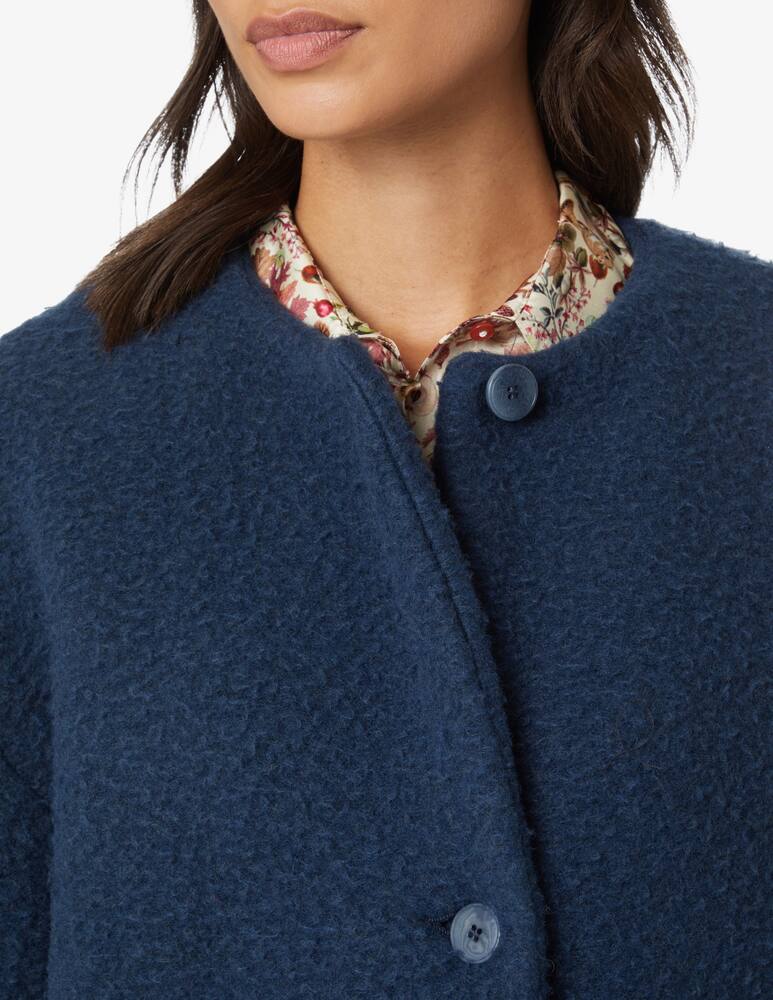 rinascente MM Giacca in lana Morina - Blu Max Mara