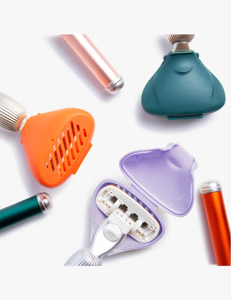 rinascente Fler Razor Travel Case Lilac