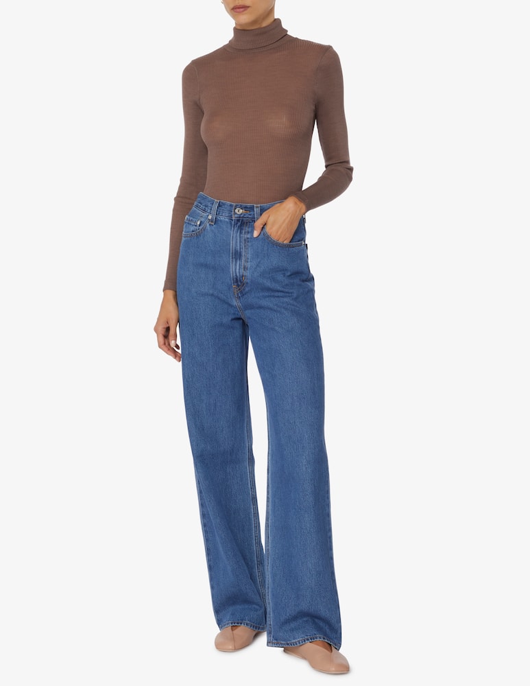 rinascente Lisanza Dolcevita a costine - Beige