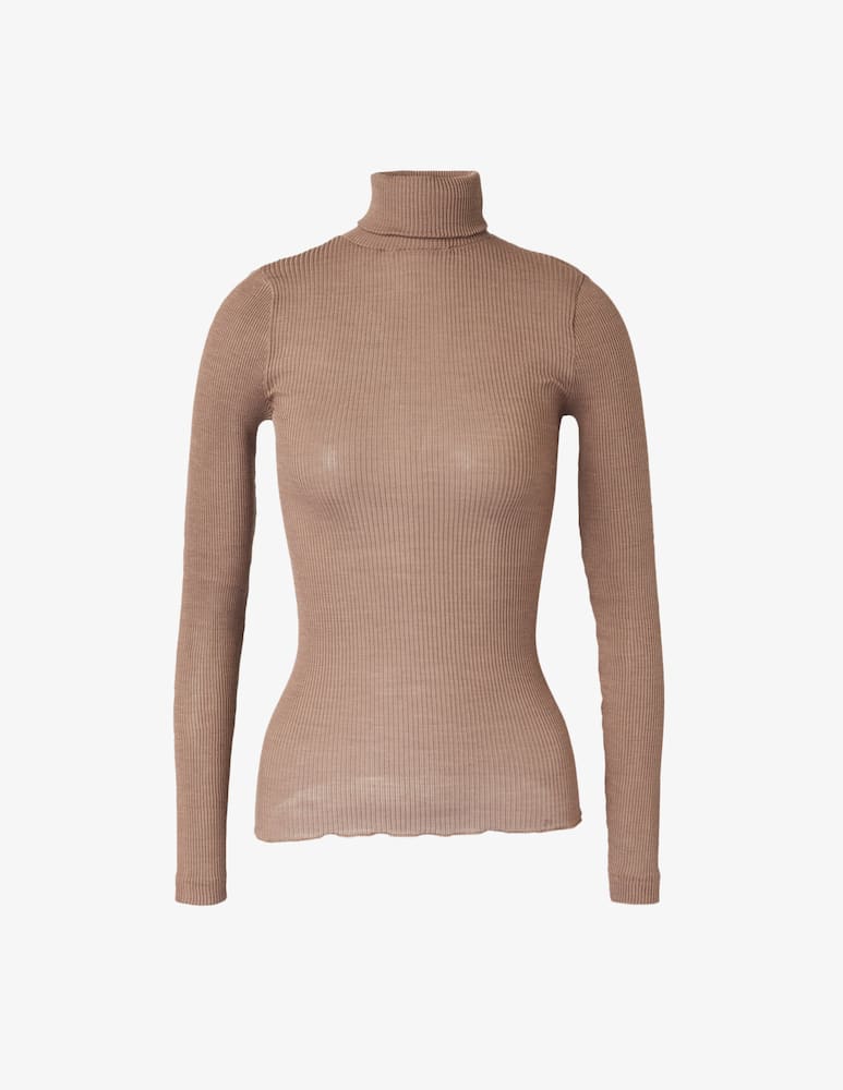 rinascente Lisanza Dolcevita a costine - Beige