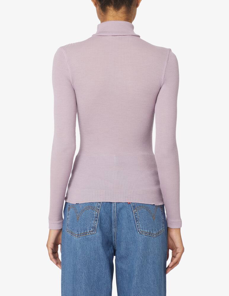 rinascente Lisanza Dolcevita a costine - Rosa