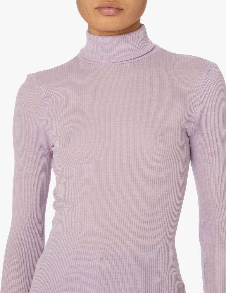 rinascente Lisanza Dolcevita a costine - Rosa