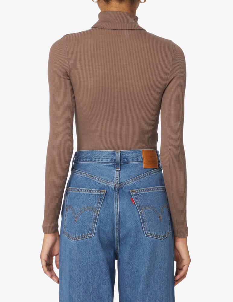 rinascente Lisanza Body dolcevita in costina