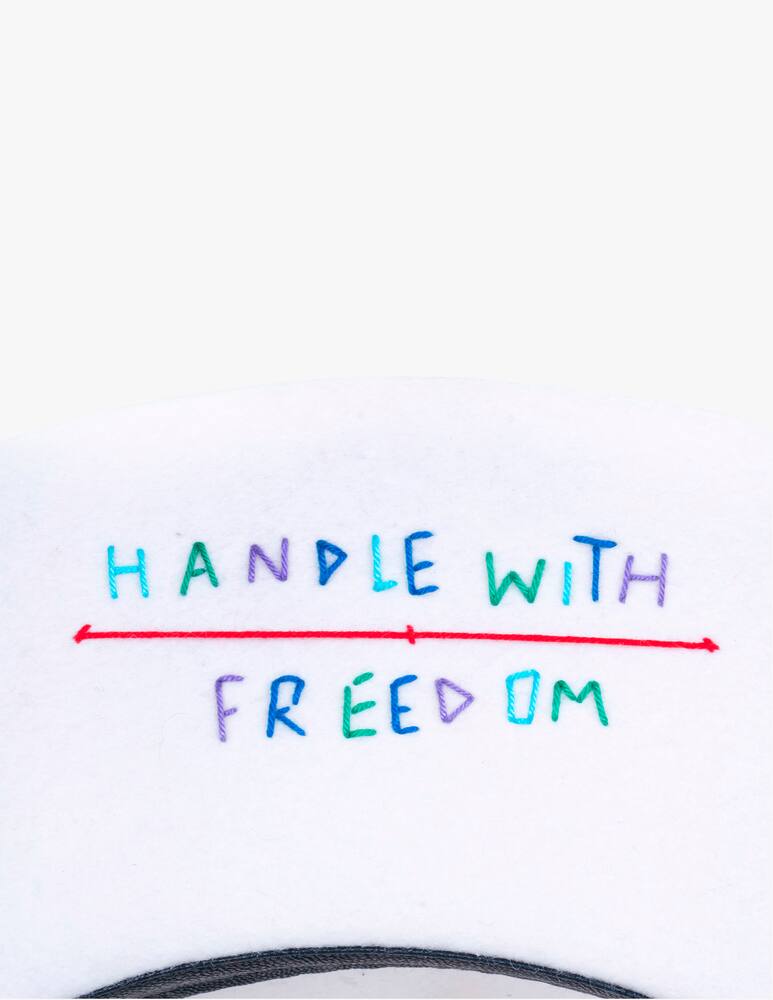 rinascente Handle With Freedom Cappello Fedora - bianco