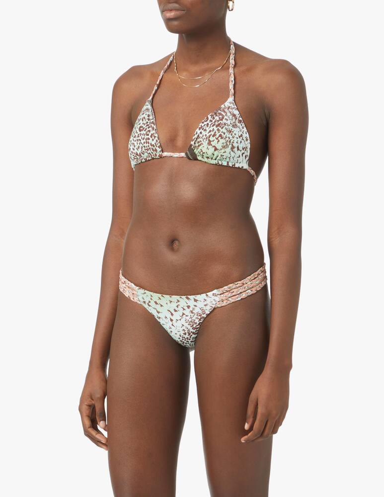 rinascente Amorissimo Syren brazilian cut bikini set - green