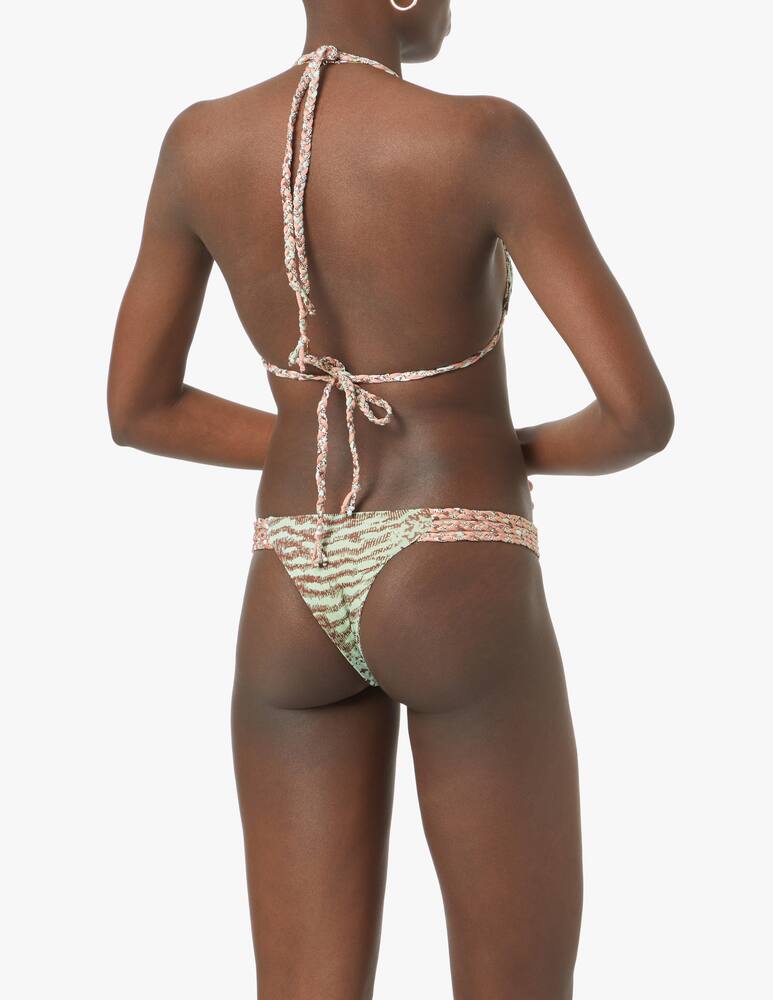 rinascente Amorissimo Syren brazilian cut bikini set - green