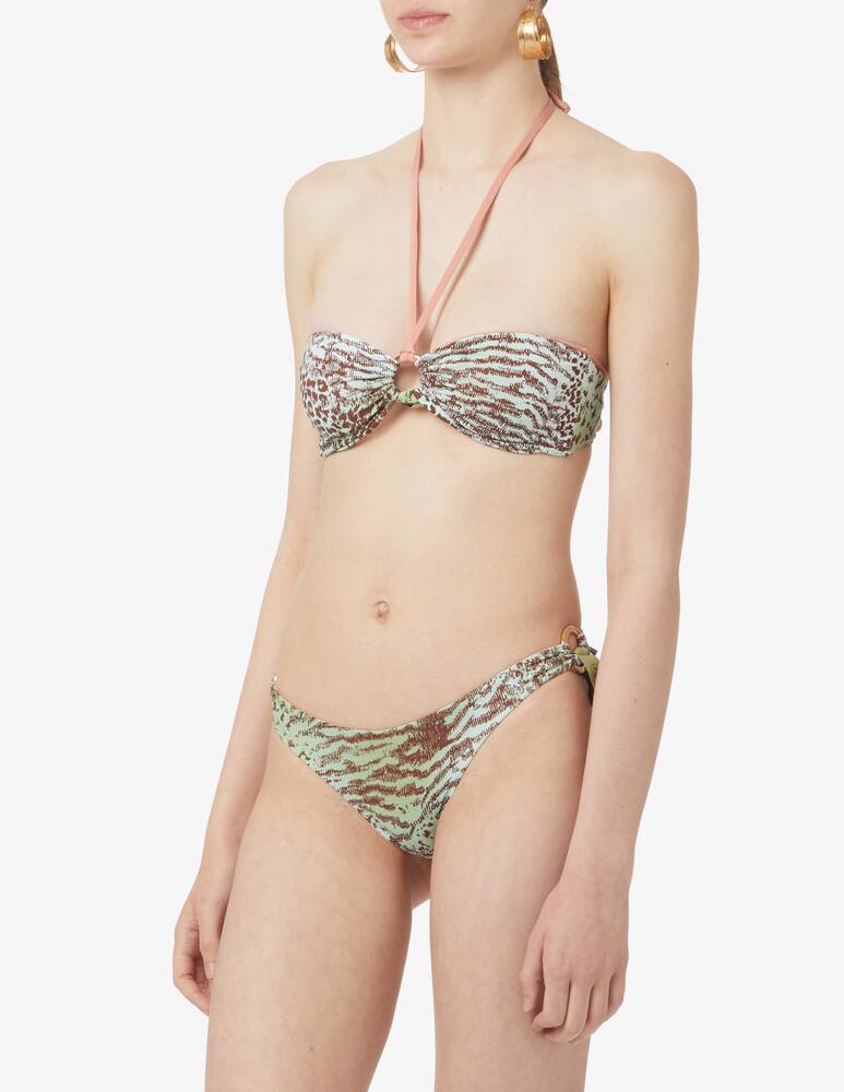 rinascente Amorissimo Set bikini con fascia Sol - verde