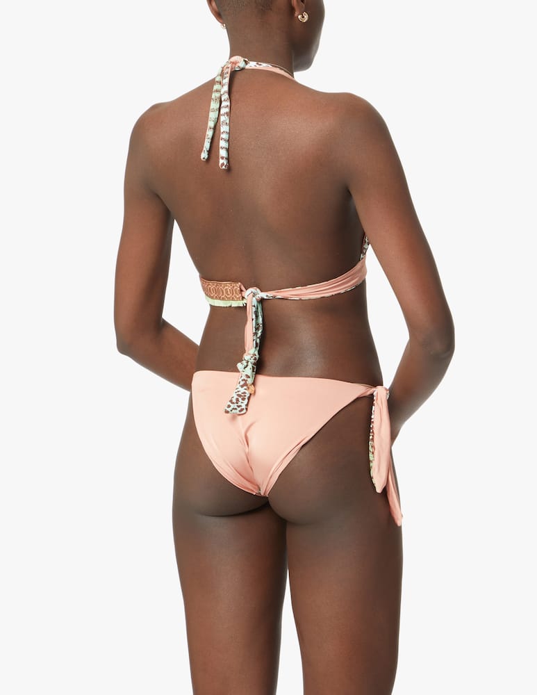 rinascente Amorissimo June triangle bikini set - green