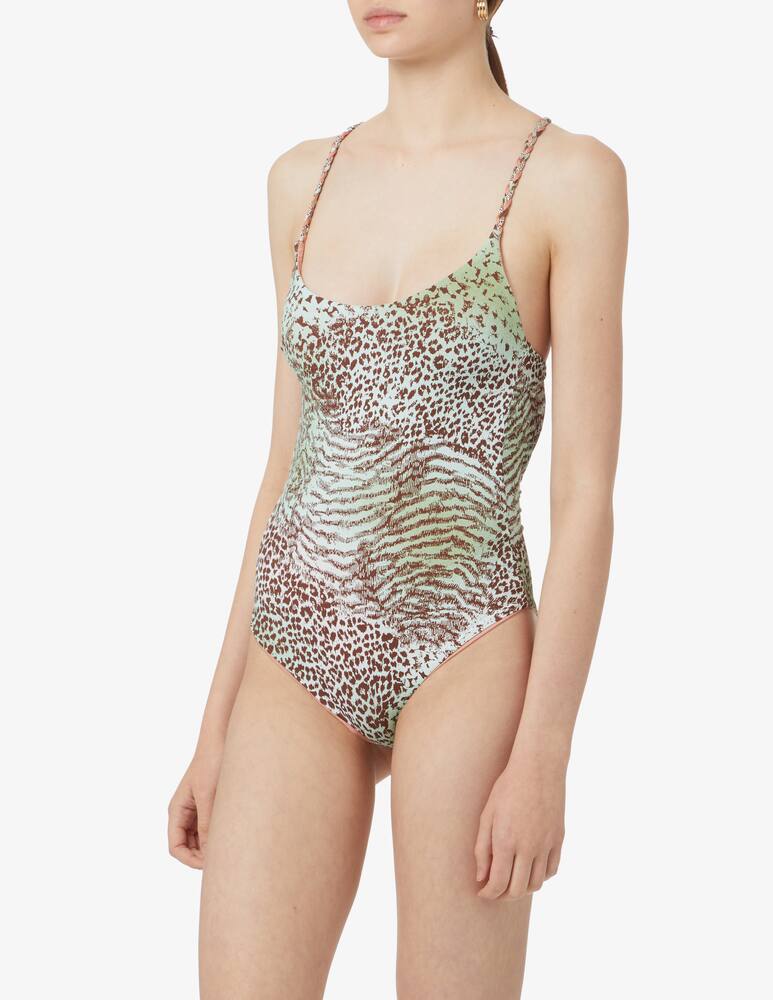 rinascente Amorissimo Costume intero con lacci Venus - verde