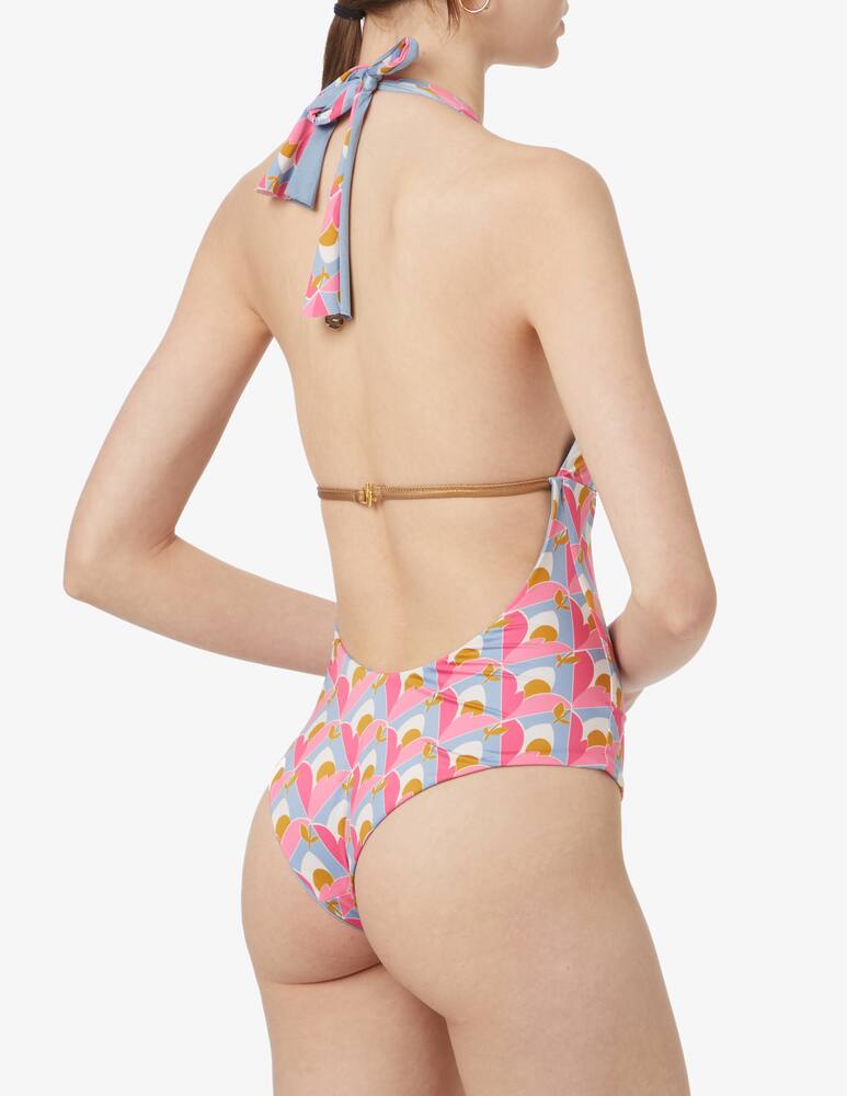 rinascente Amorissimo Costume intero con anello Electra - rosa