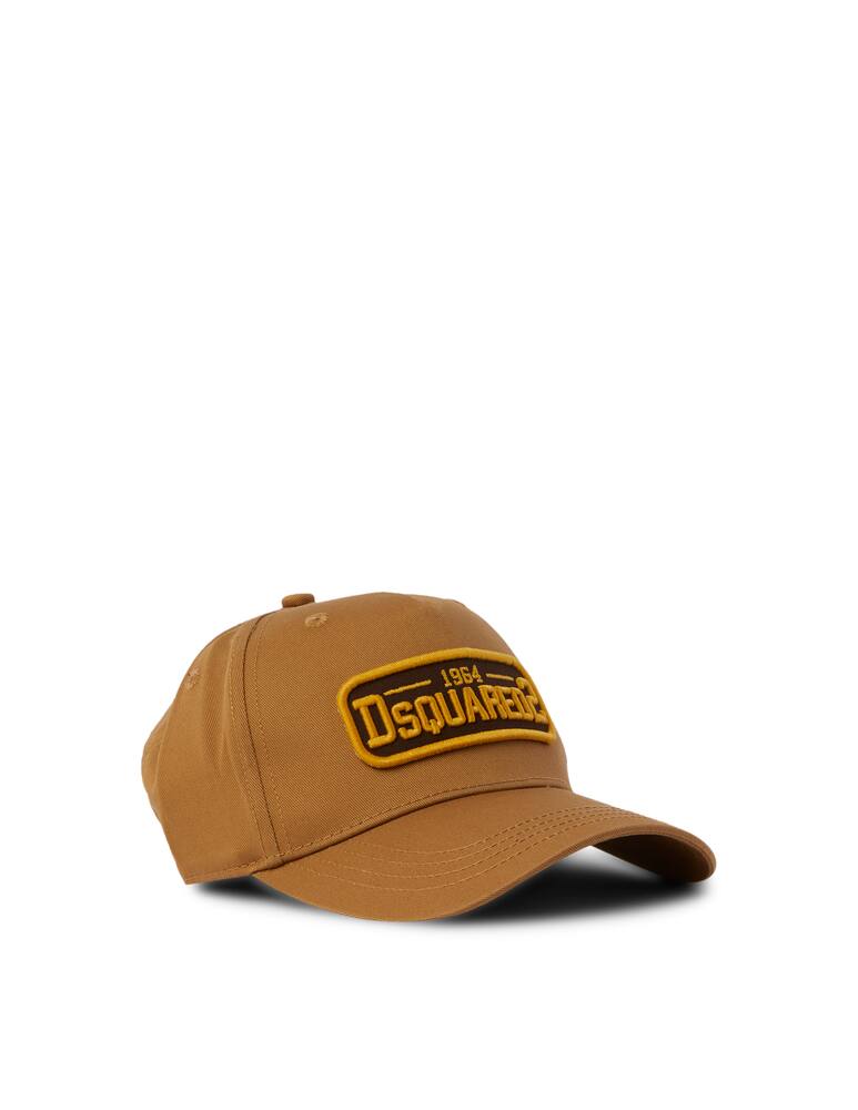 rinascente Dsquared2 Cappello da baseball patch con logo - marrone
