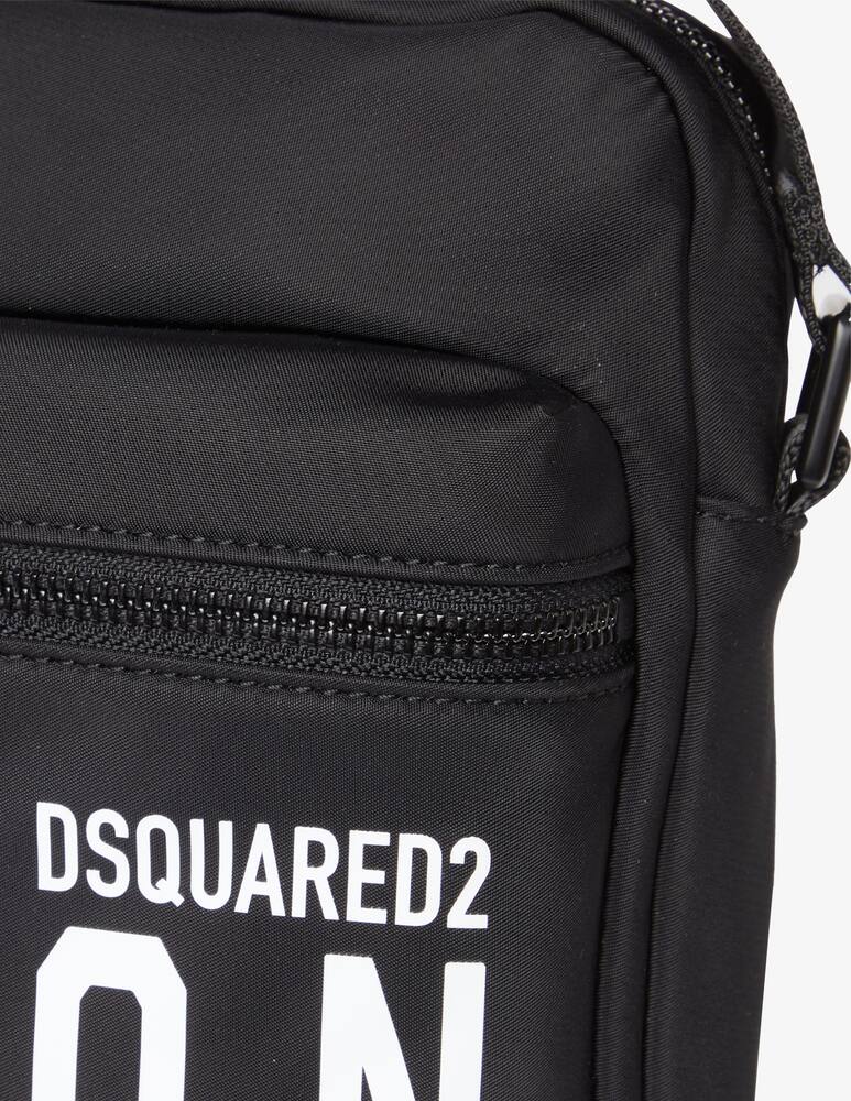 Dsquared2 Icon nylon reporter bag - Black - picture 4 Dsquared2 Icon nylon reporter bag - Black - picture 4