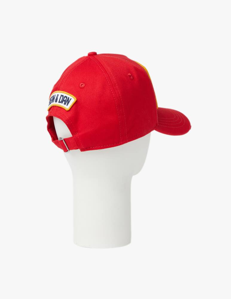 rinascente Dsquared2 Baseball dsq2 patch 1964 cap - red