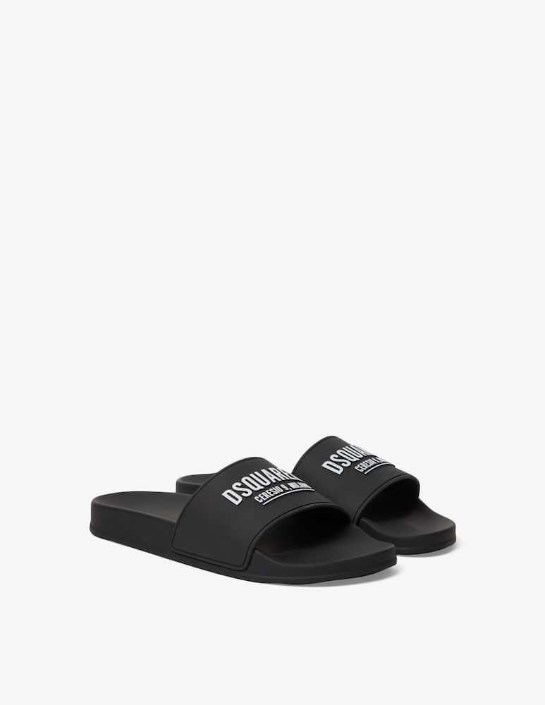 Dsquared2 Ciabatta ceresio - nero - immagine 2 Dsquared2 Ciabatta ceresio - nero - immagine 2