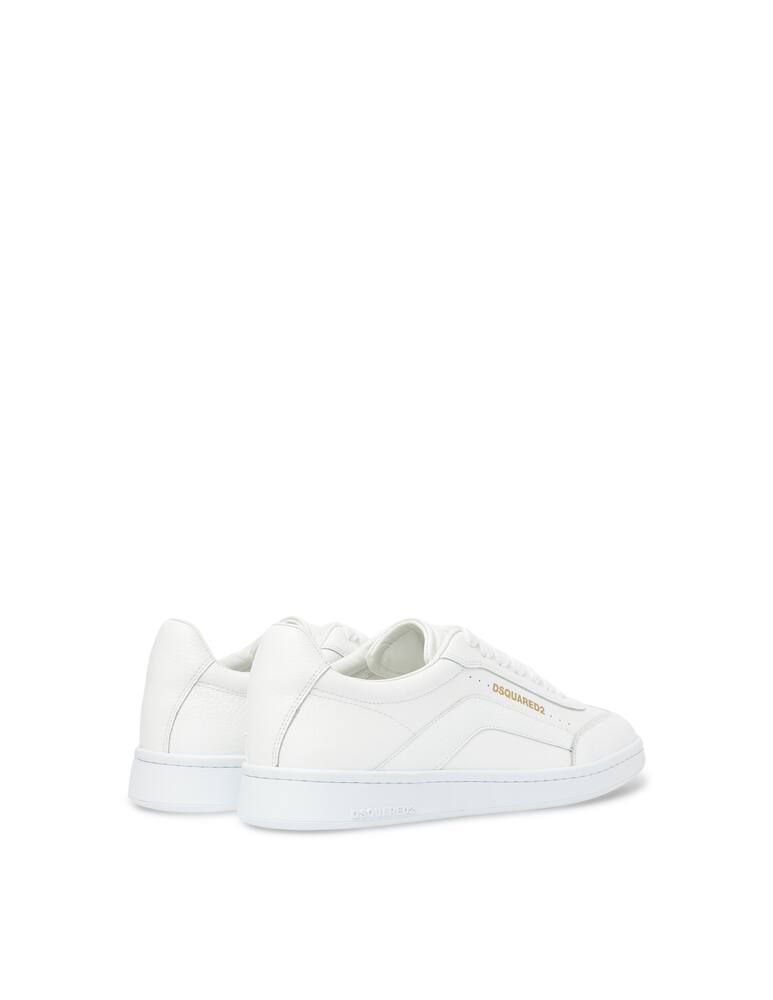 rinascente Dsquared2 Sneakers f cass scritta oro - bianco
