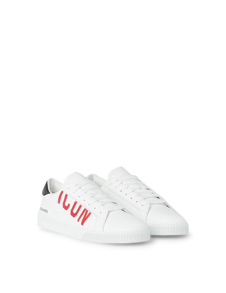 rinascente Dsquared2 F cass icon sneakers - white