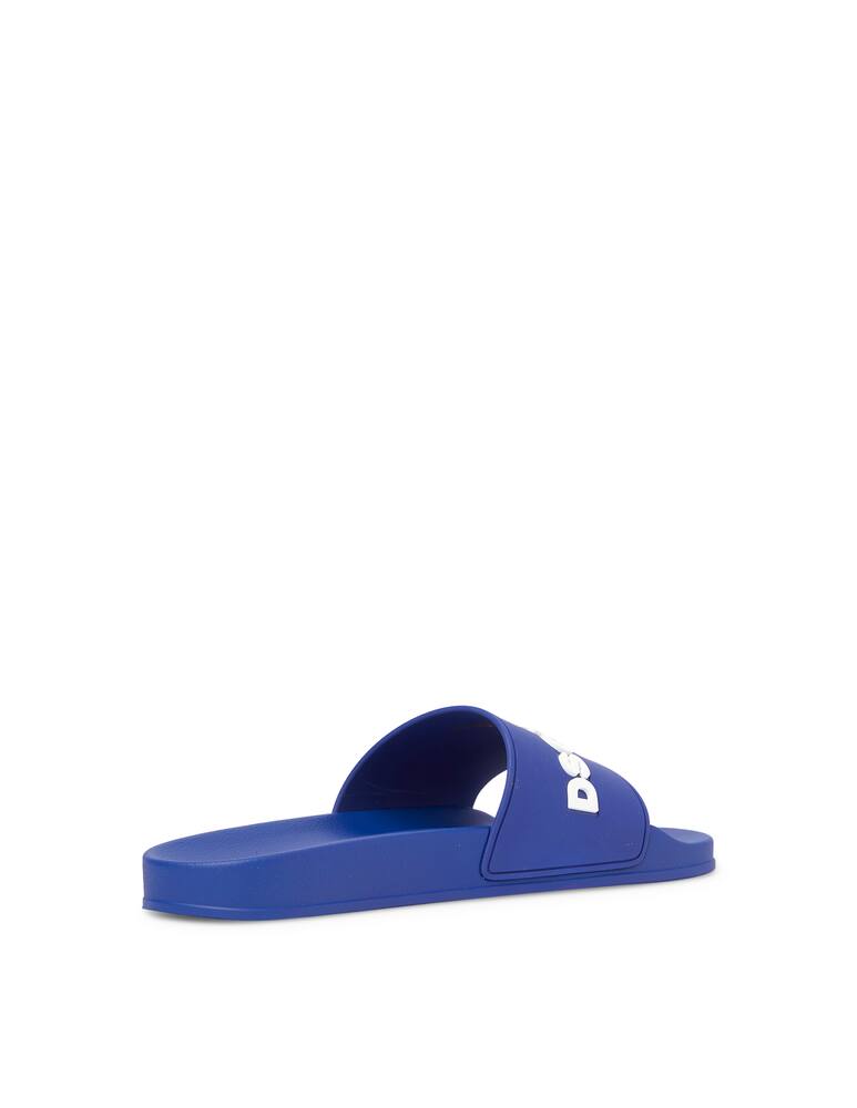 rinascente Dsquared2 Ciabatta con logo - blu