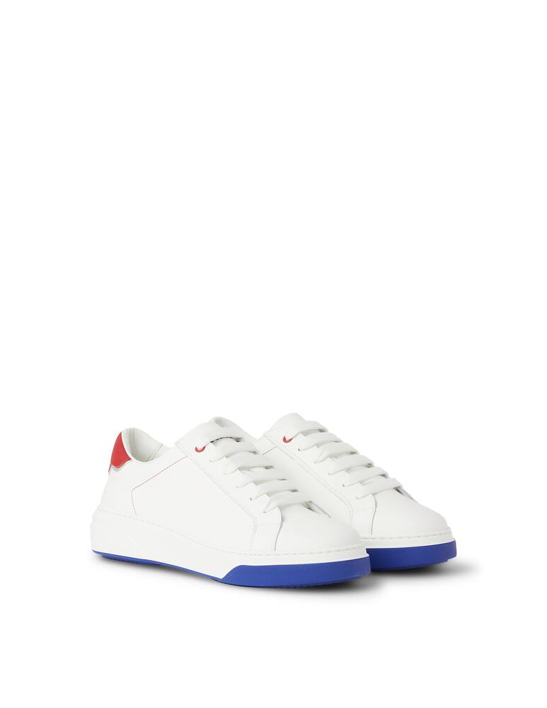 Dsquared2 Sneakers f cass dettaglio colorato - bianco - immagine 2 Dsquared2 Sneakers f cass dettaglio colorato - bianco - immagine 2