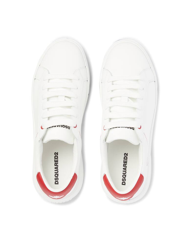 Dsquared2 Sneakers f cass dettaglio colorato - bianco - immagine 3 Dsquared2 Sneakers f cass dettaglio colorato - bianco - immagine 3