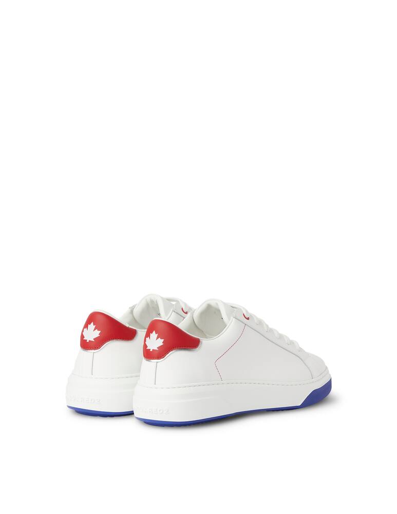 Dsquared2 Sneakers f cass dettaglio colorato - bianco - immagine 4 Dsquared2 Sneakers f cass dettaglio colorato - bianco - immagine 4