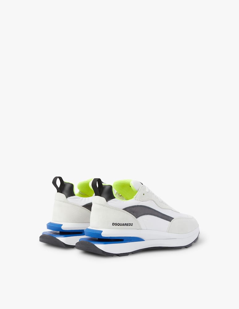 rinascente Dsquared2 Sneakers slash fondo alto - bianco