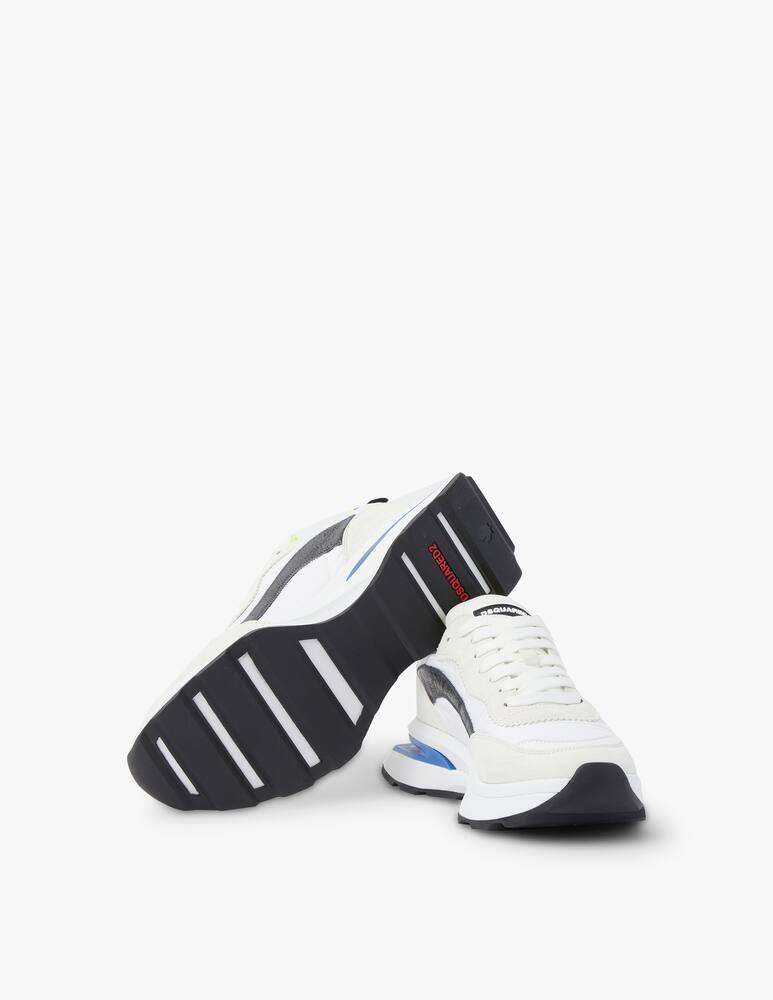 rinascente Dsquared2 Sneakers slash fondo alto - bianco