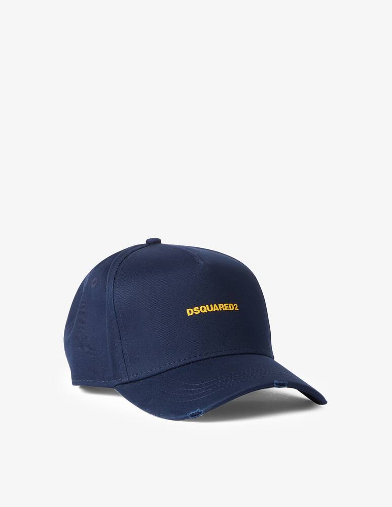 rinascente Dsquared2 Baseball logo front cap - Blue