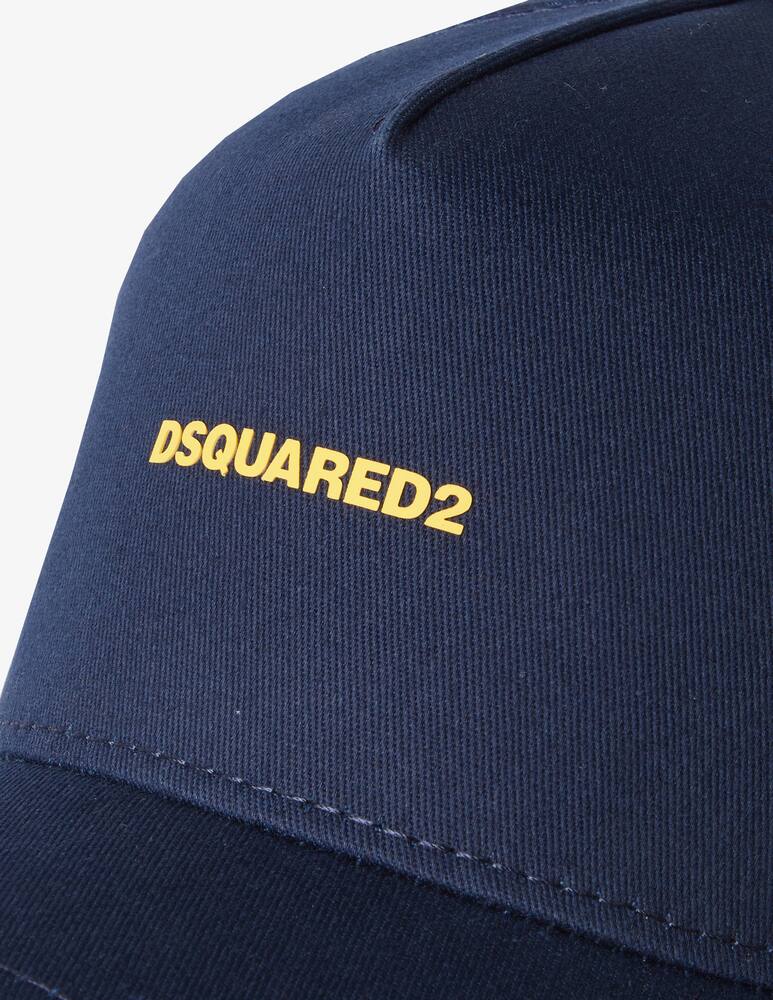 rinascente Dsquared2 Baseball logo front cap - Blue