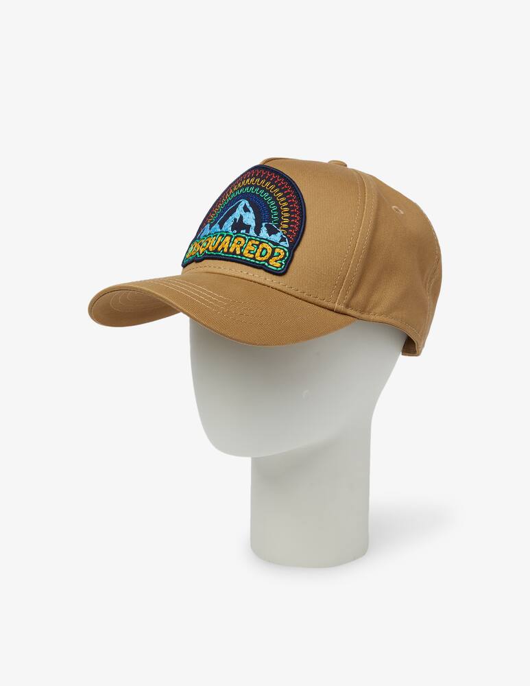 rinascente Dsquared2 Baseball rainbow cap - Brown