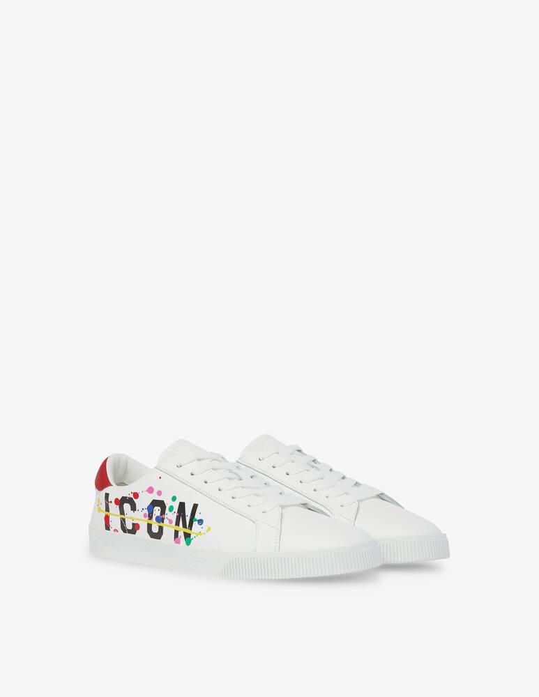rinascente Dsquared2 Icon splash sneakers - White