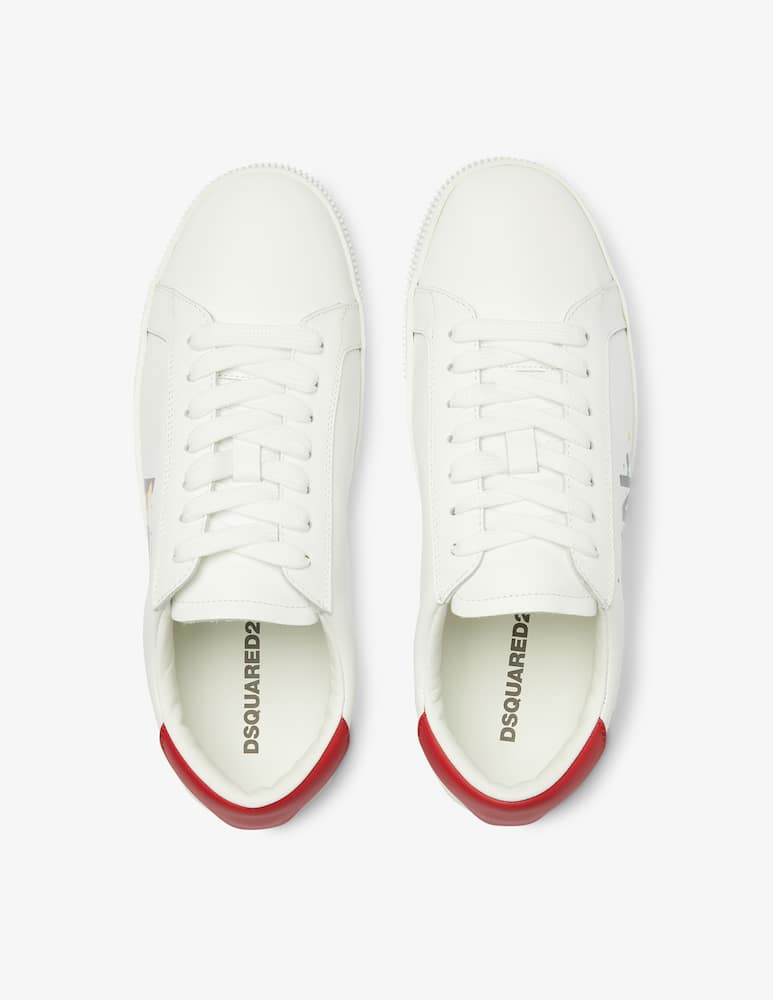 rinascente Dsquared2 Icon splash sneakers - White